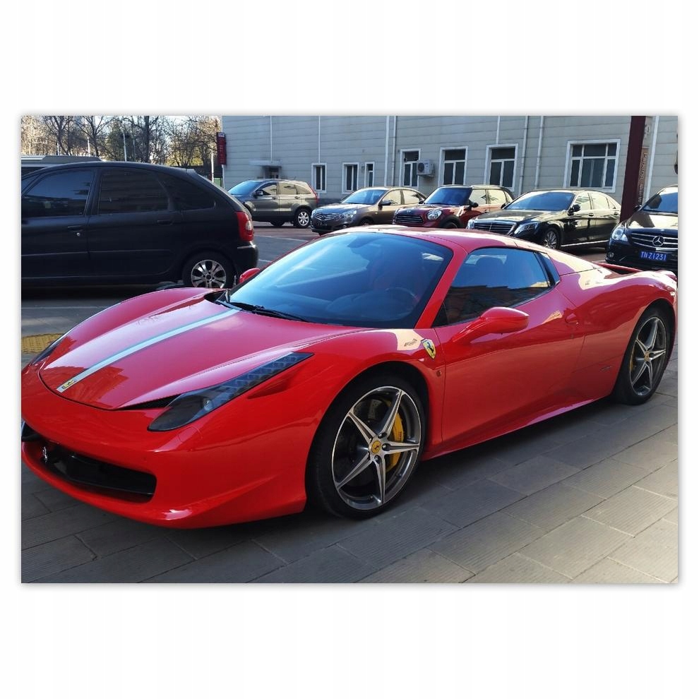 

Naklejki 70x50 Czerwone Ferrari