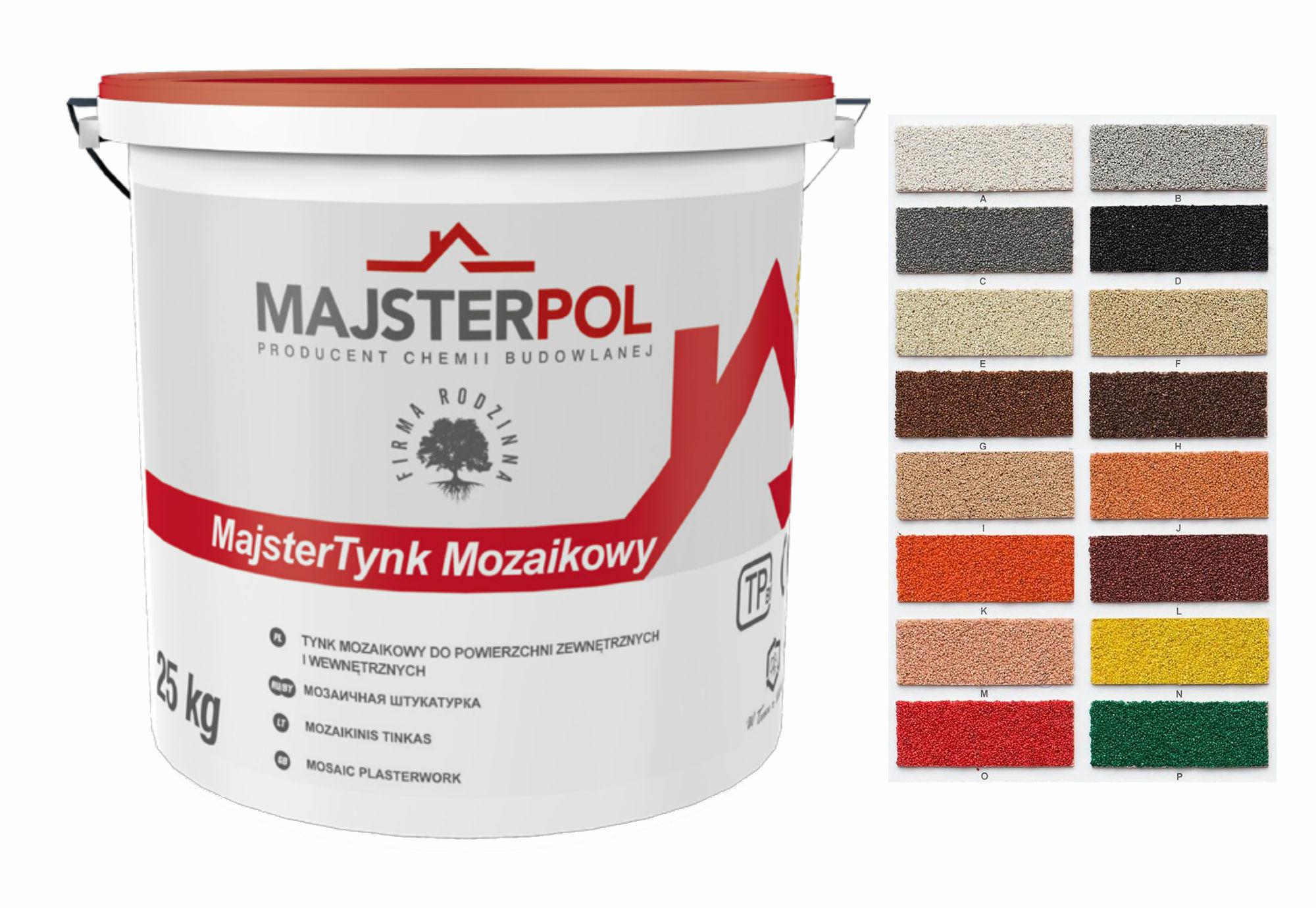 

Majster-Pol tynk Mozaikowy mozaika żywiczny 25kg