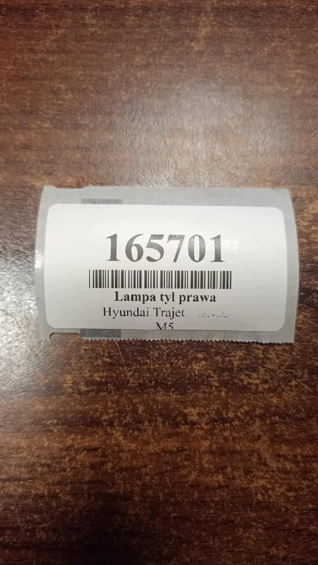 HYUNDAI TRAJET light right rear part 924023A5