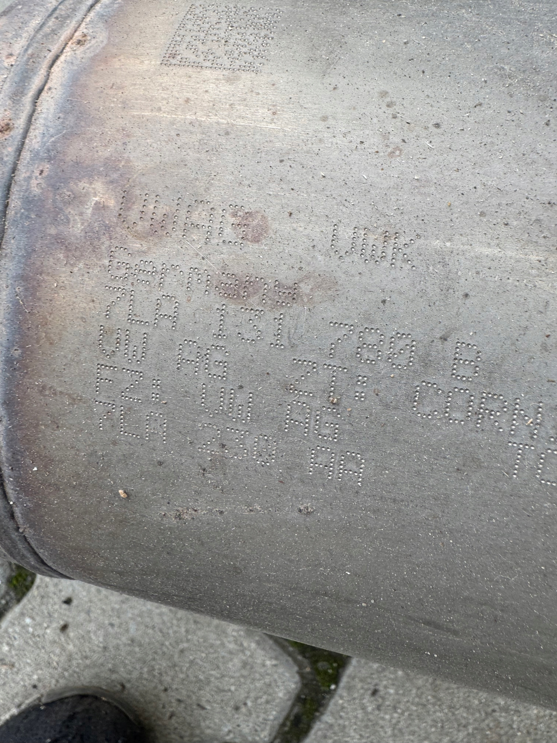 VW TRANSPORTER T6 T6.1 catalyst DPF 7LA131701C 7LA131780B