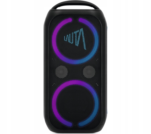 Głośnik przenośny TechniSat Wummsbox 80W Bluetooth Usb Aux IPX4 Tws Czarny