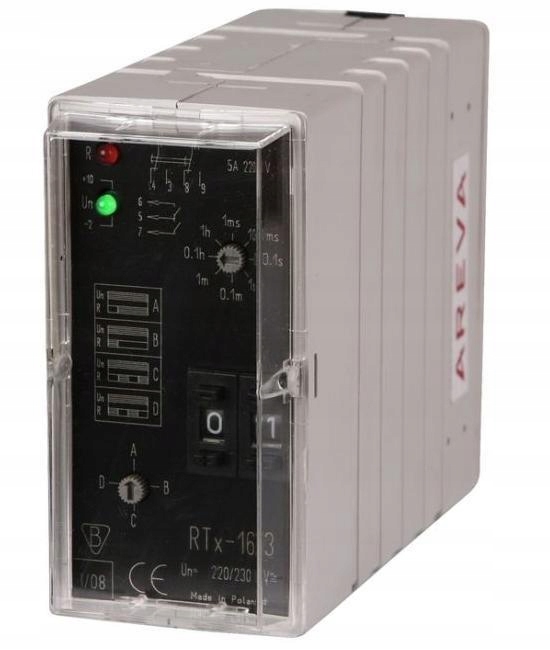 Časové relé RTx 163 230V 0,001s-99h