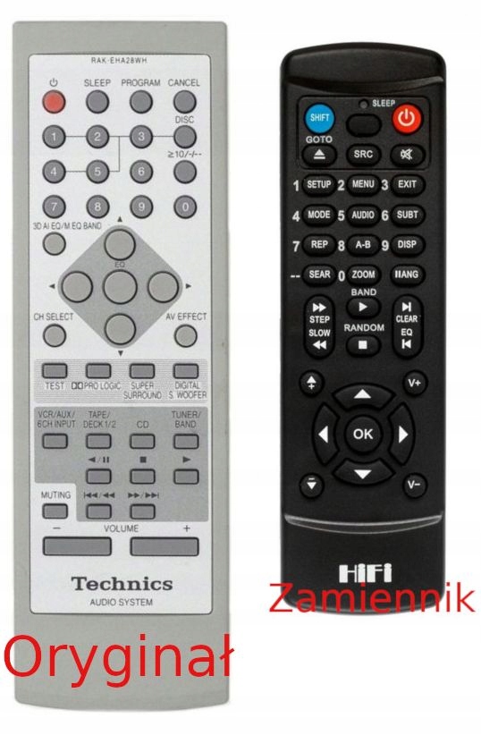 

Pilot zamiennik RAK-EH28WH do Technics SA-EH750