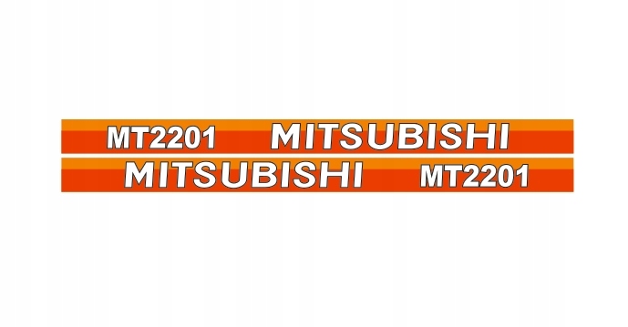Samolepky – polep Mitsubishi MT2201