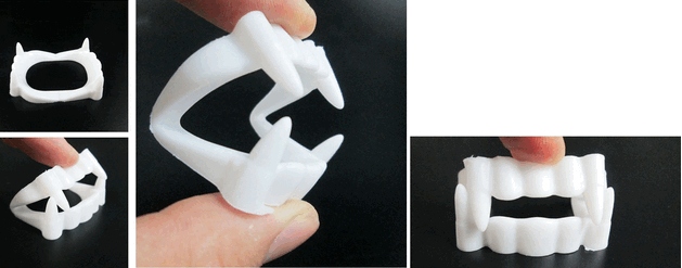 ZĘBY wampira i drakuli Typ zęby