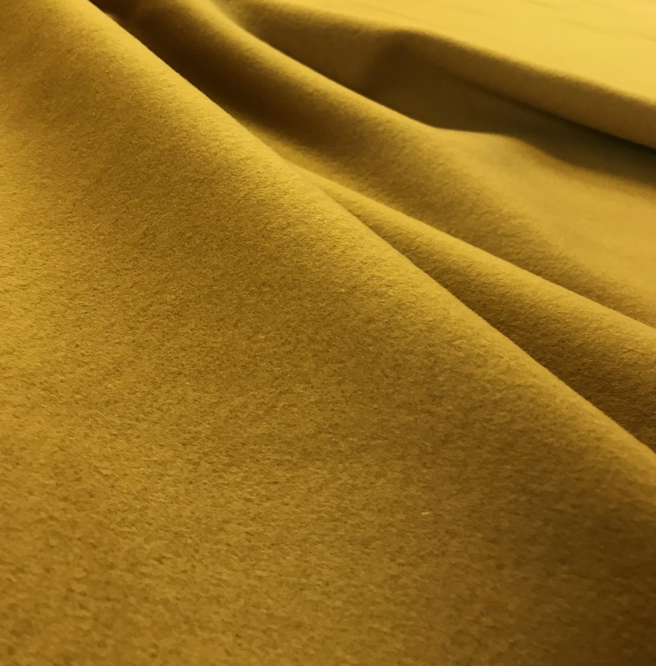 Tibet Vlna Flauš Vlna Kašmír Barva Hořčice