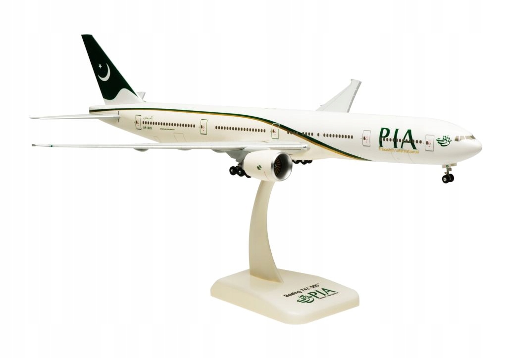 Model letadla Boeing 777-300 Pia Pákistán Poslední