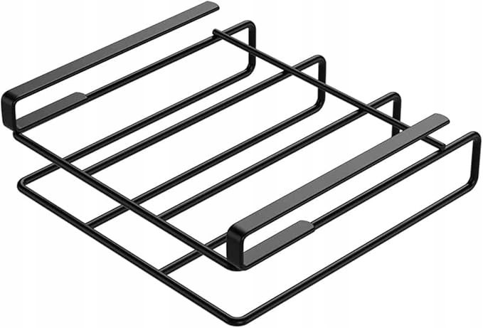 Závěsná police na krájecí prkno, kovový kuchyňský organizér