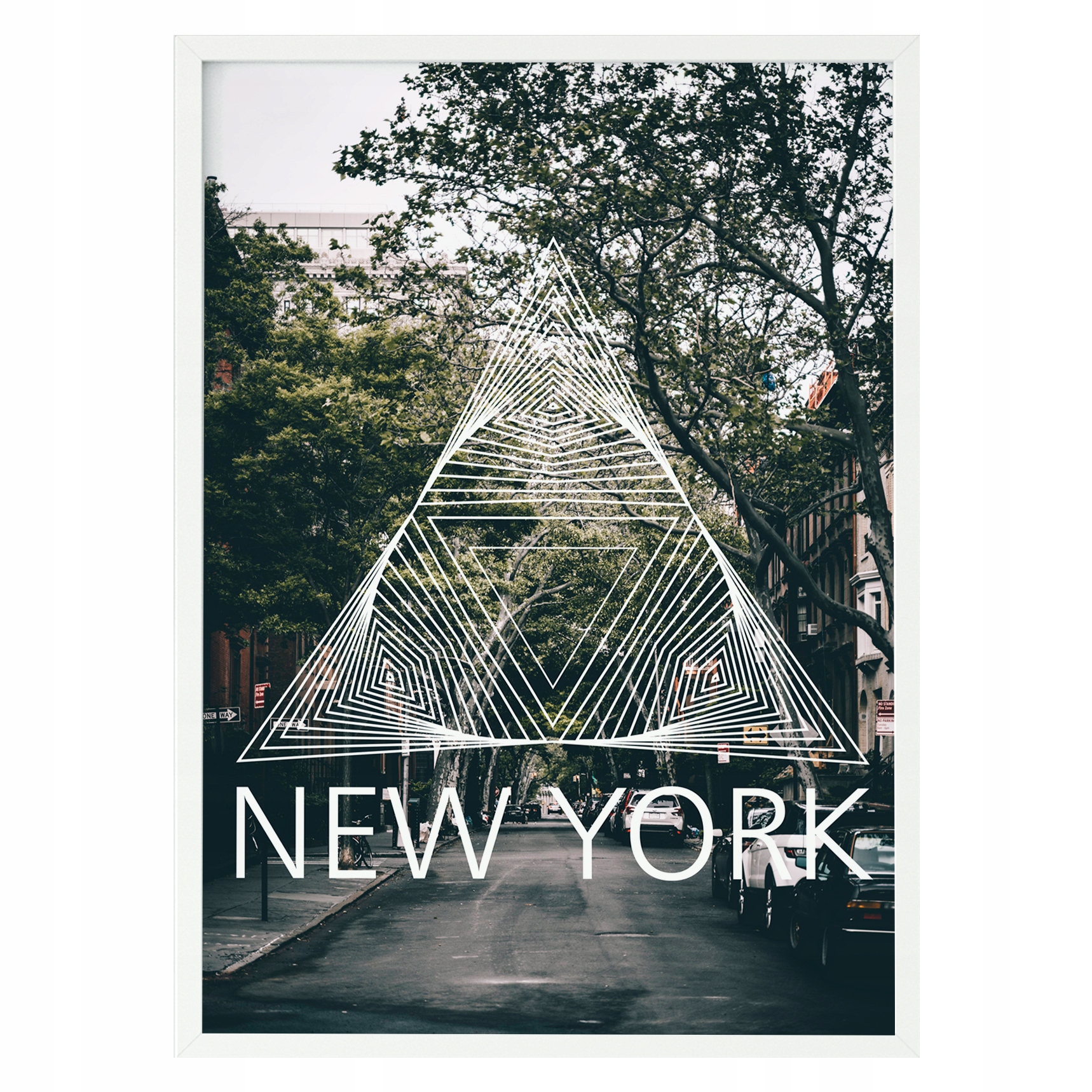 

Plakat w ramie duży 40x60cm New York