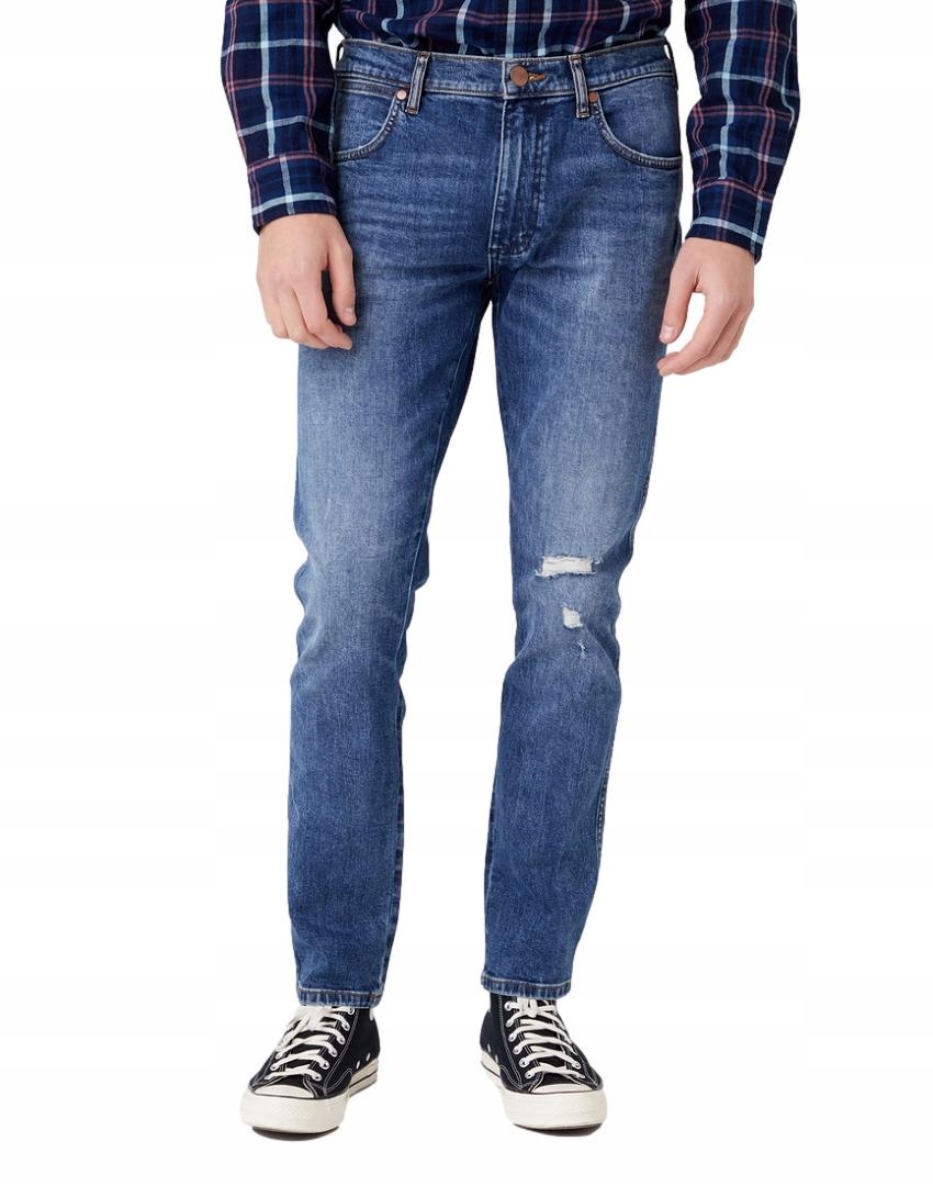 Kalhoty Wrangler Larston 812 W30 L32 Dark Indigo W18S59X1E