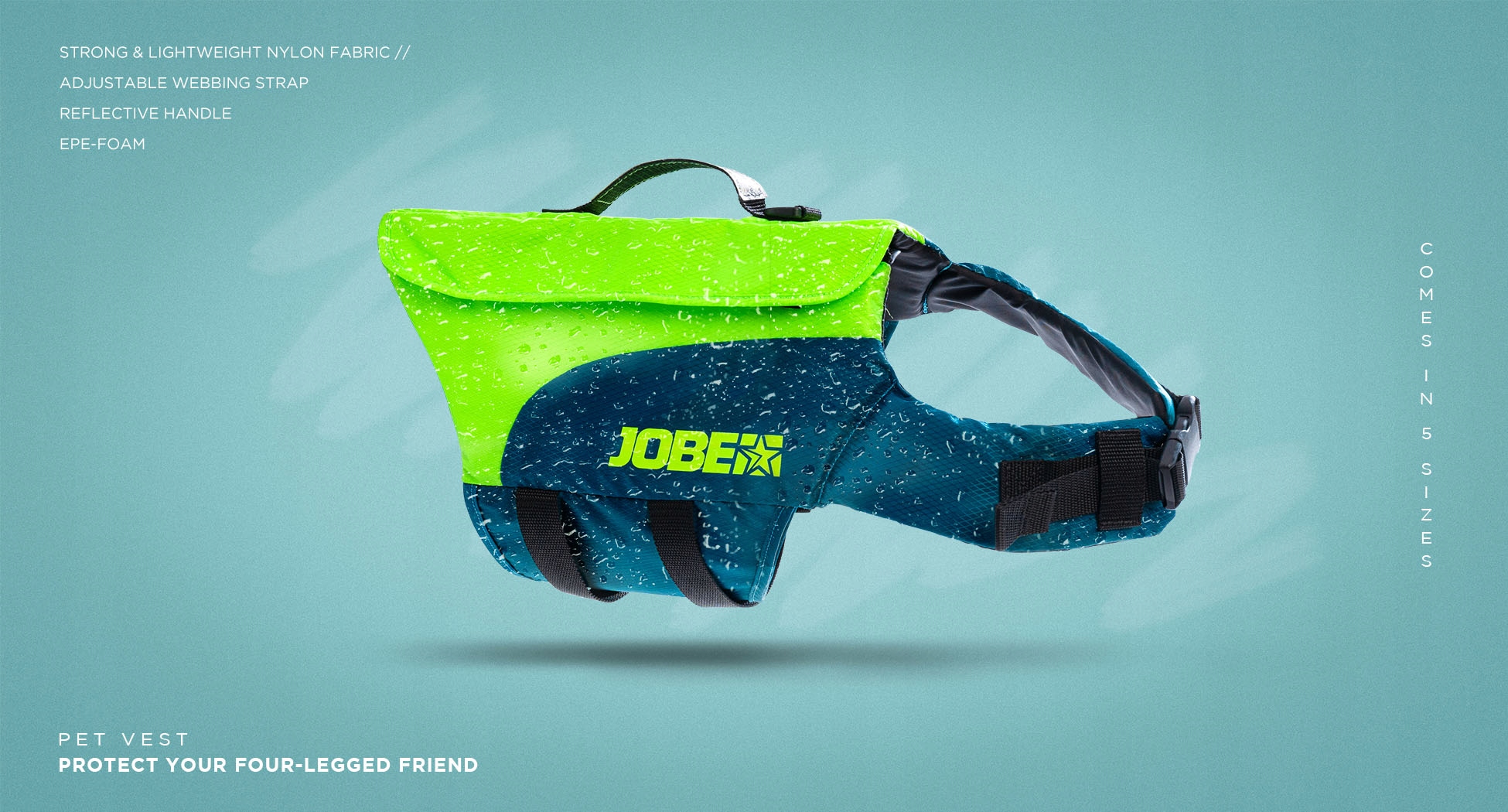 KAMIZELKA DLA PSA XL Jobe Pet Vest Lime Tea 20636 Rozmiar XL