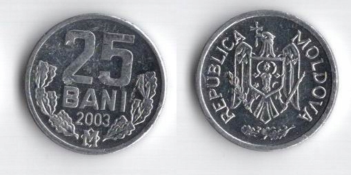 MOŁDAWIA 2003 25 BANI