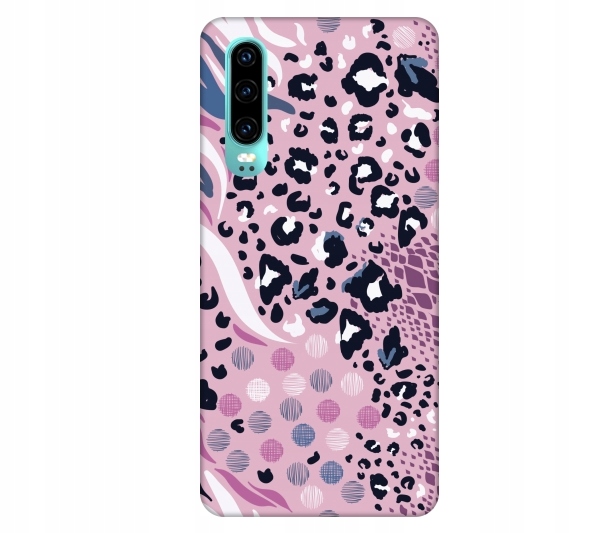 

Etui pokrowiec do Huawei P30 Wzór zwierzecy panter