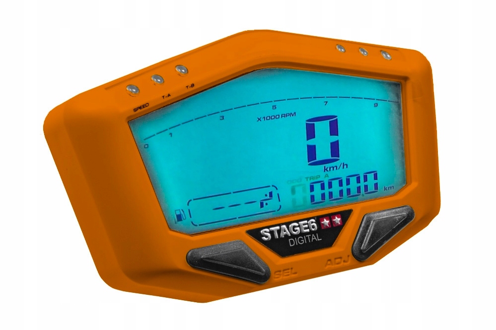 Počítadlo Stage6 MK2, oranžové, univerzálne