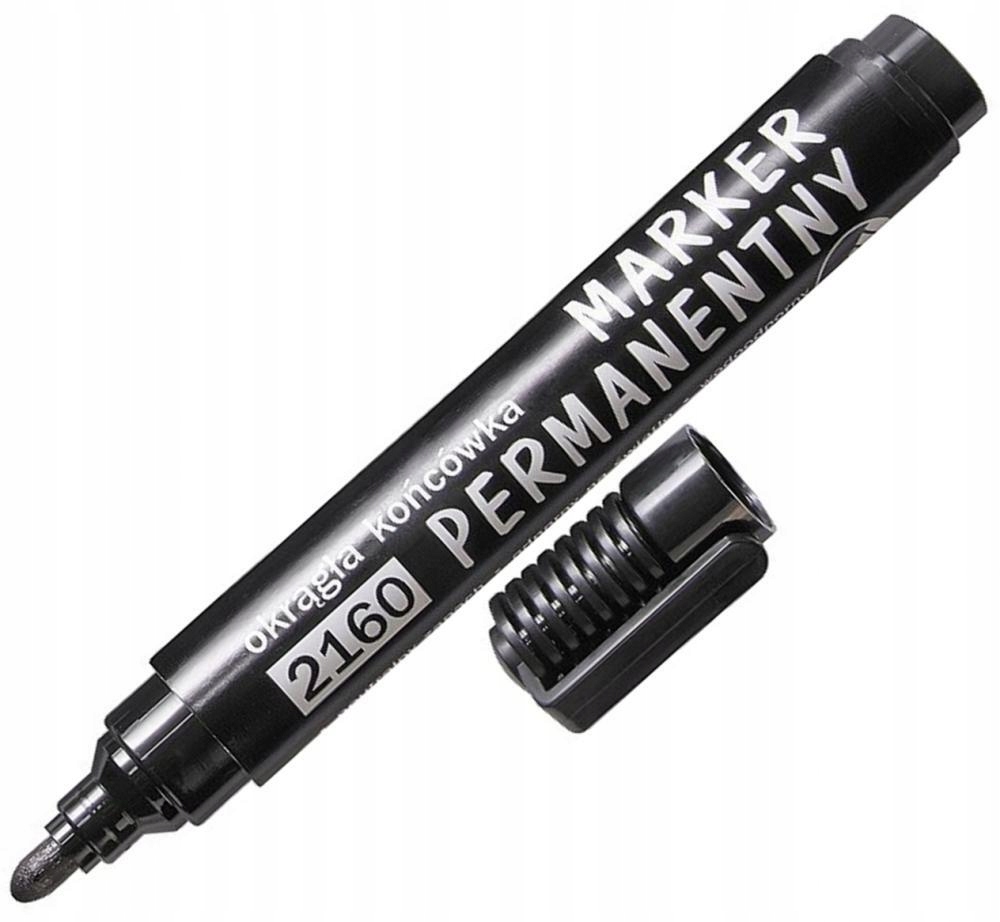 MARKER PERMANENTNY CZARNY WODOODPORNY PISAK 10szt Kod producenta 101111