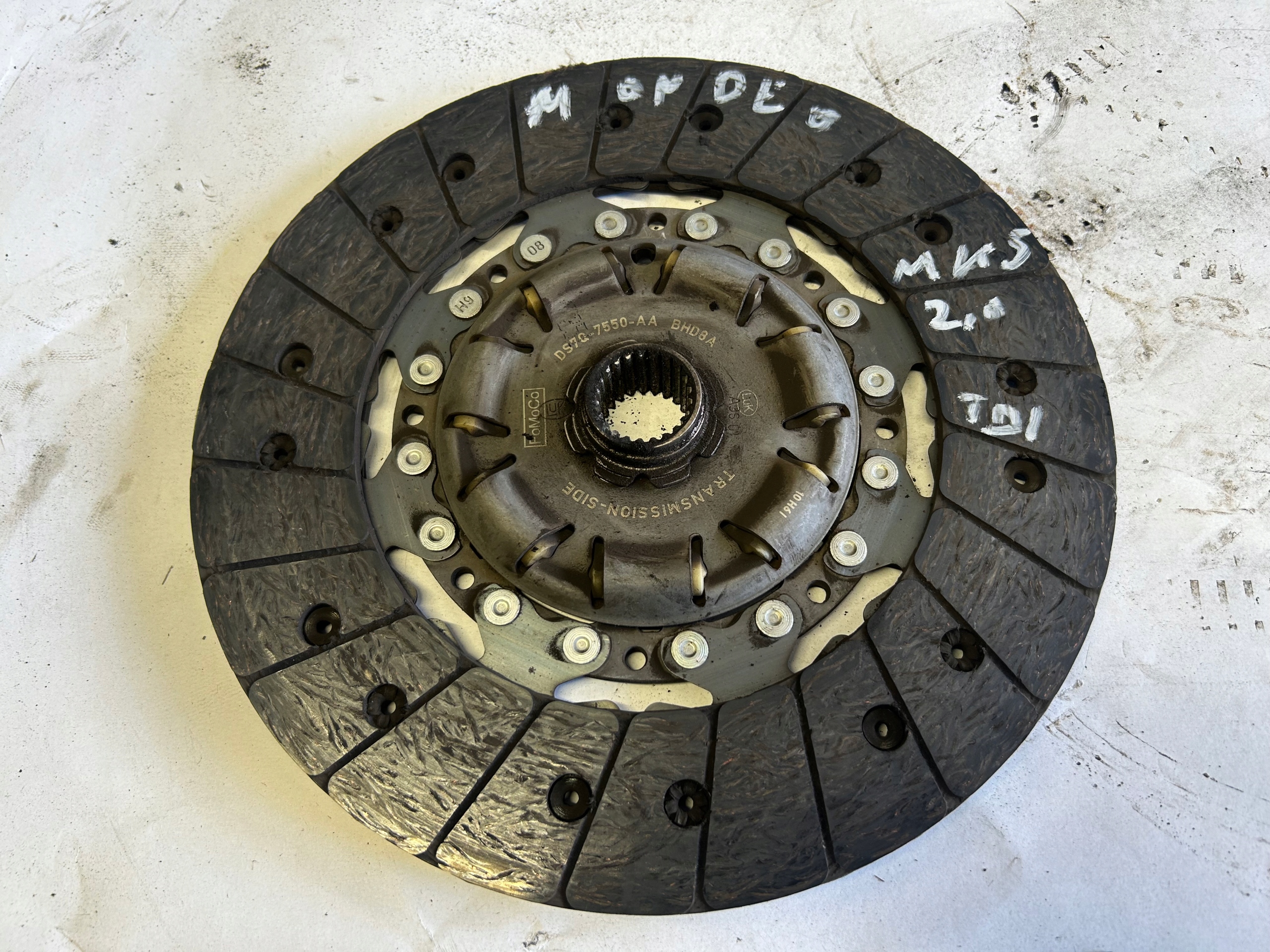 FORD MONDEO MK5 2,0 TDCI de pression Embrayage Disque DS7Q-7563-AE