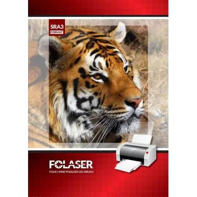 Samolepiaca biela matná laserová fólia – 50SRA3