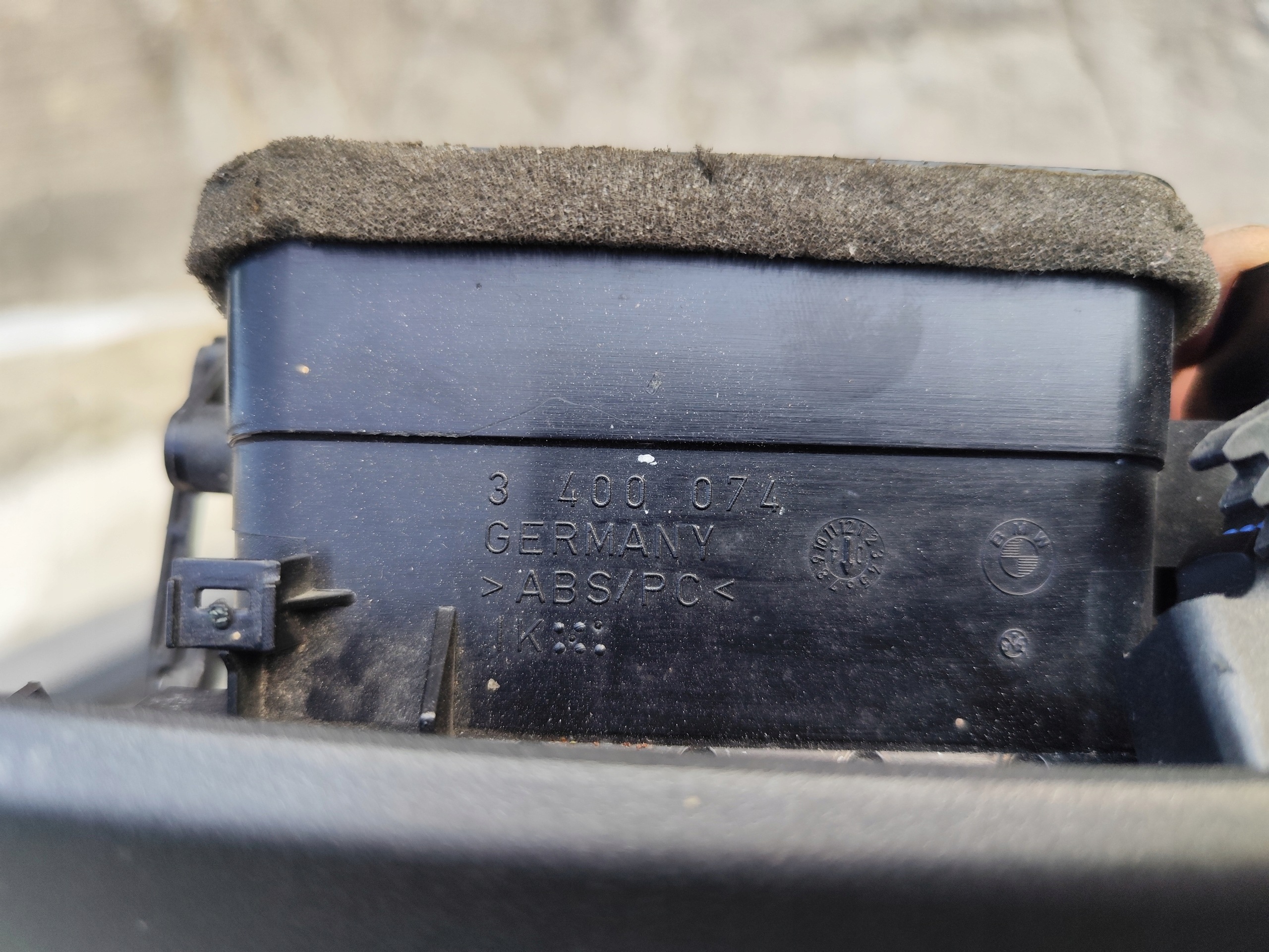 BMW X3 E83 2007 grid air conditioning devices central 3400074