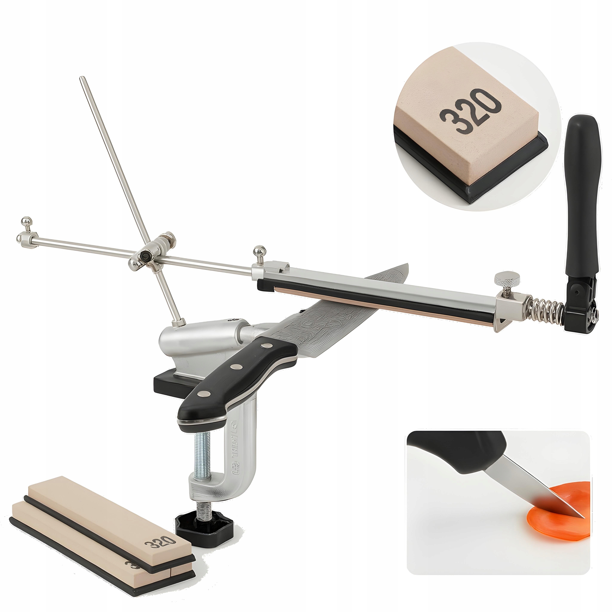 Profesionální Brousek Na Nože Brousek Kamenný Systém Ruixin Pro RX008