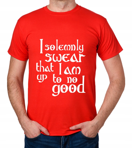 

koszulka I Solemnly Swear prezent