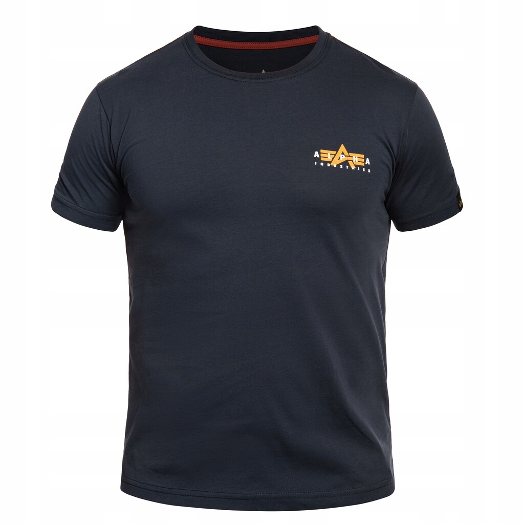 Tričko Bavlněné tričko Alpha Industries Puff Print Logo Back Print M