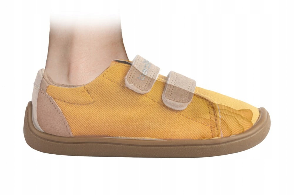 Босі капці BAREFOOT 3F на липучці, гнучкі, як босі павуки, оливкові 25 розмір 25