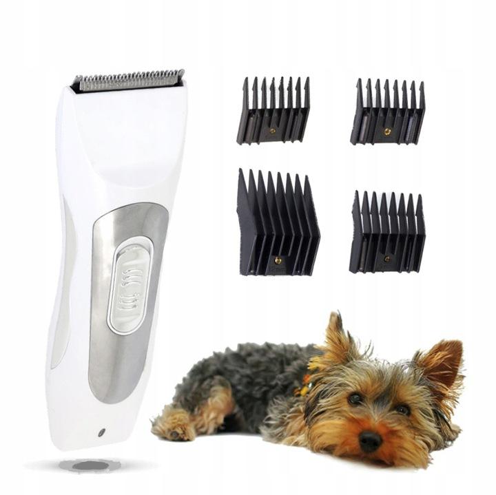 MASZYNKA DO STRZYŻENIA PSÓW BEZPRZEWODOWA CICHA Marka bez marki