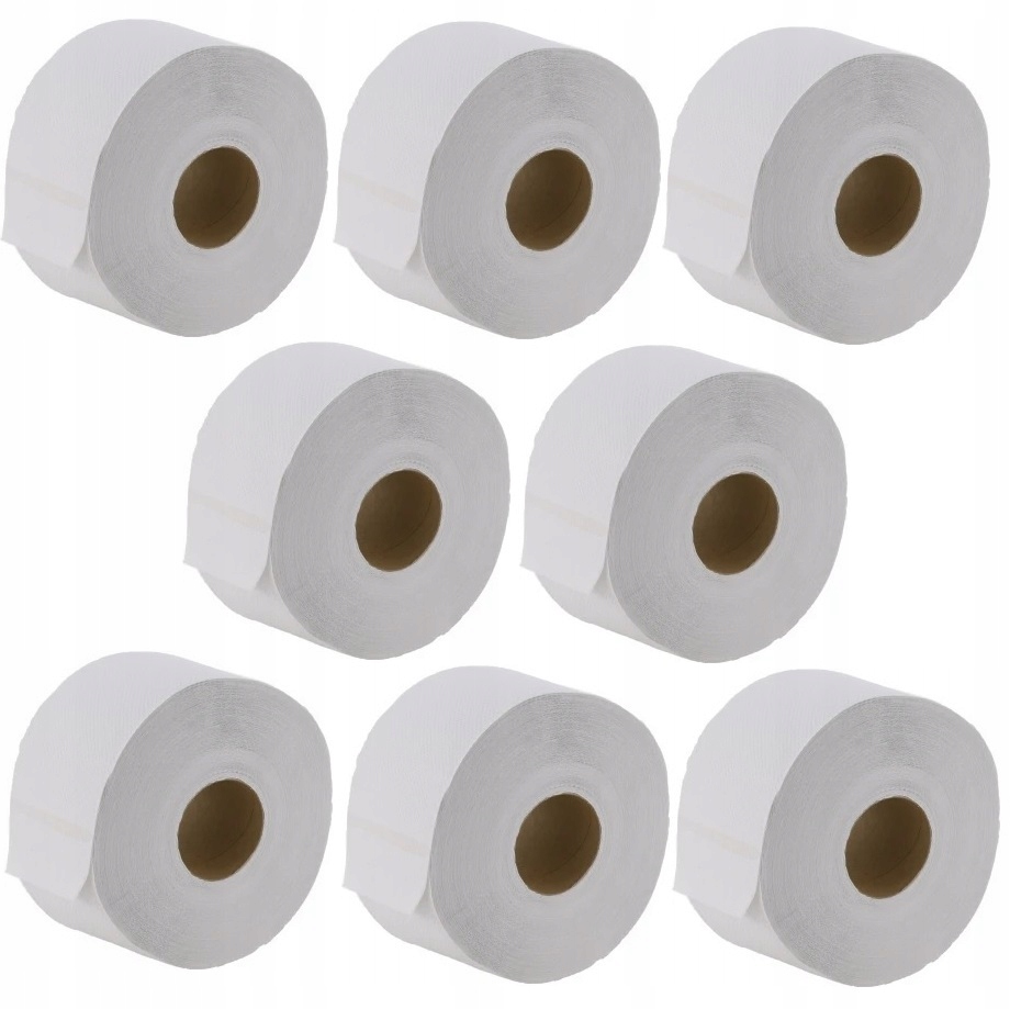 

8x Papier Toaletowy Jumbo Rolka Duża Paczka 640m