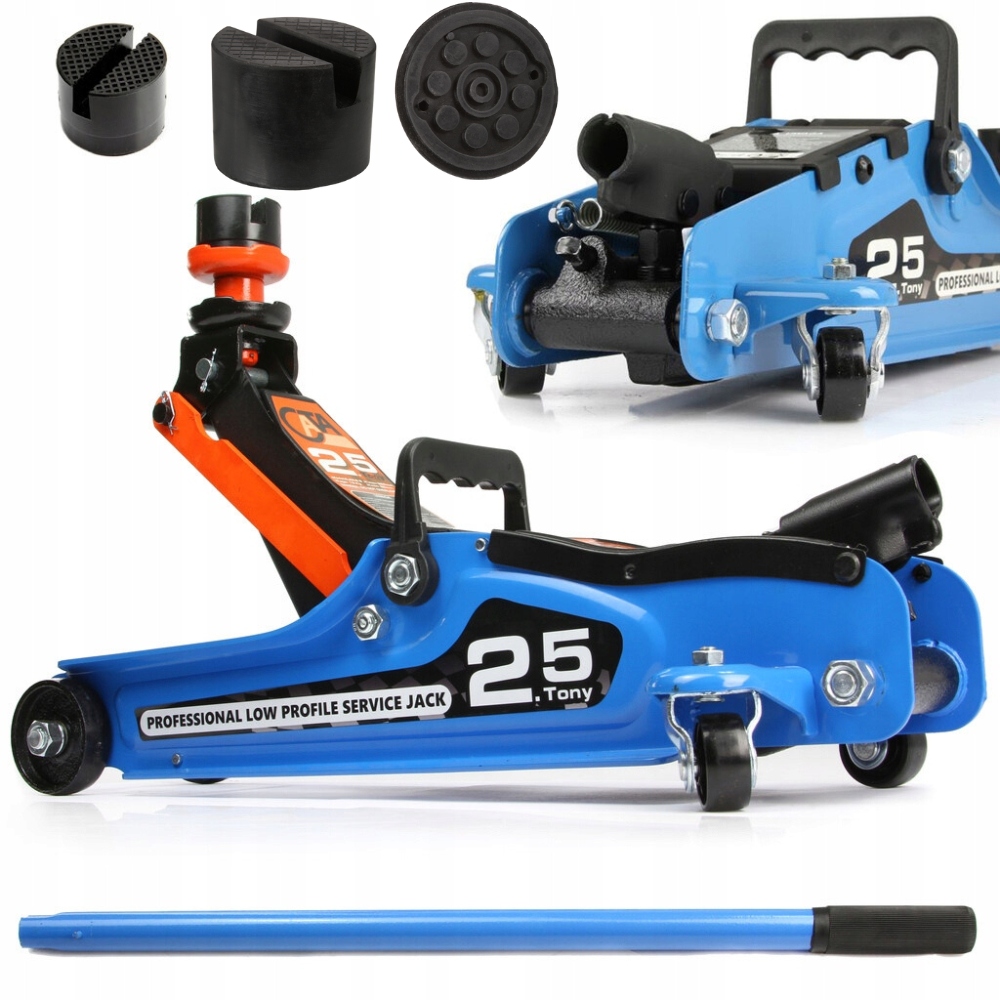 ДОМКРАТ АВТОМОБИЛЬНЫЙ ДОМКРАТ ЛЯГУШКА 2,5 Т НИЗКИЙ РЕЗИНА