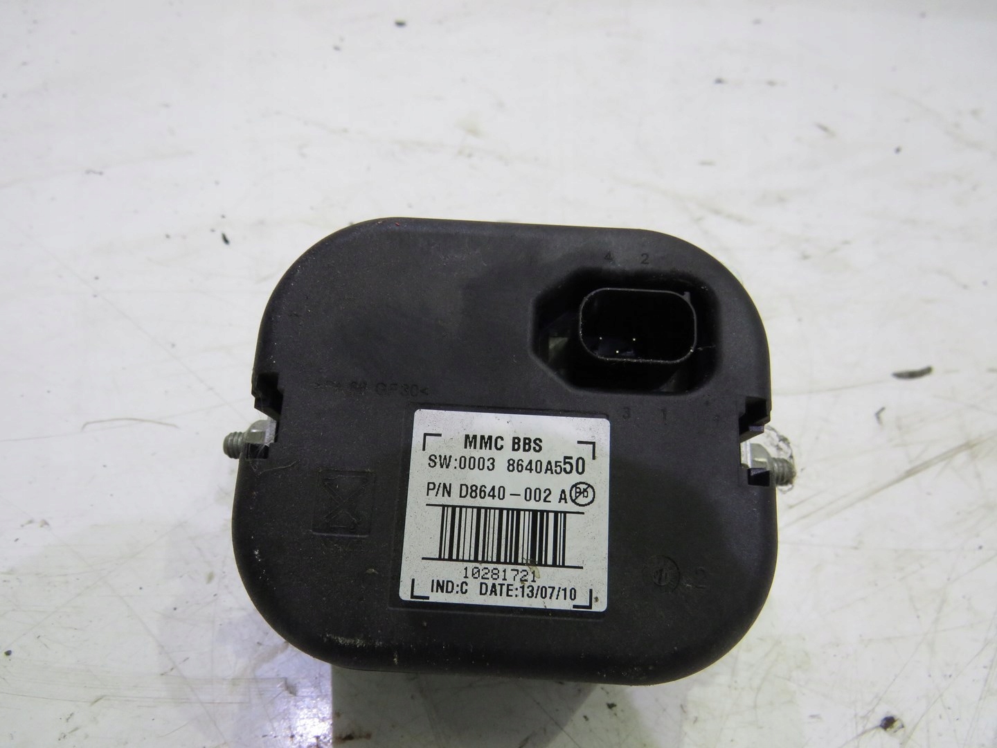 SYRENA ALARMU ALARM MITSUBISHI ASX 11r Typ samochodu Samochody osobowe