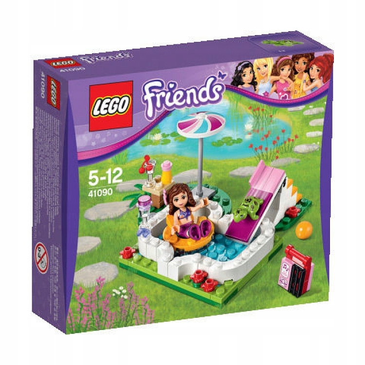 Lego Friends 41090 Ogrodowy basen Olivii