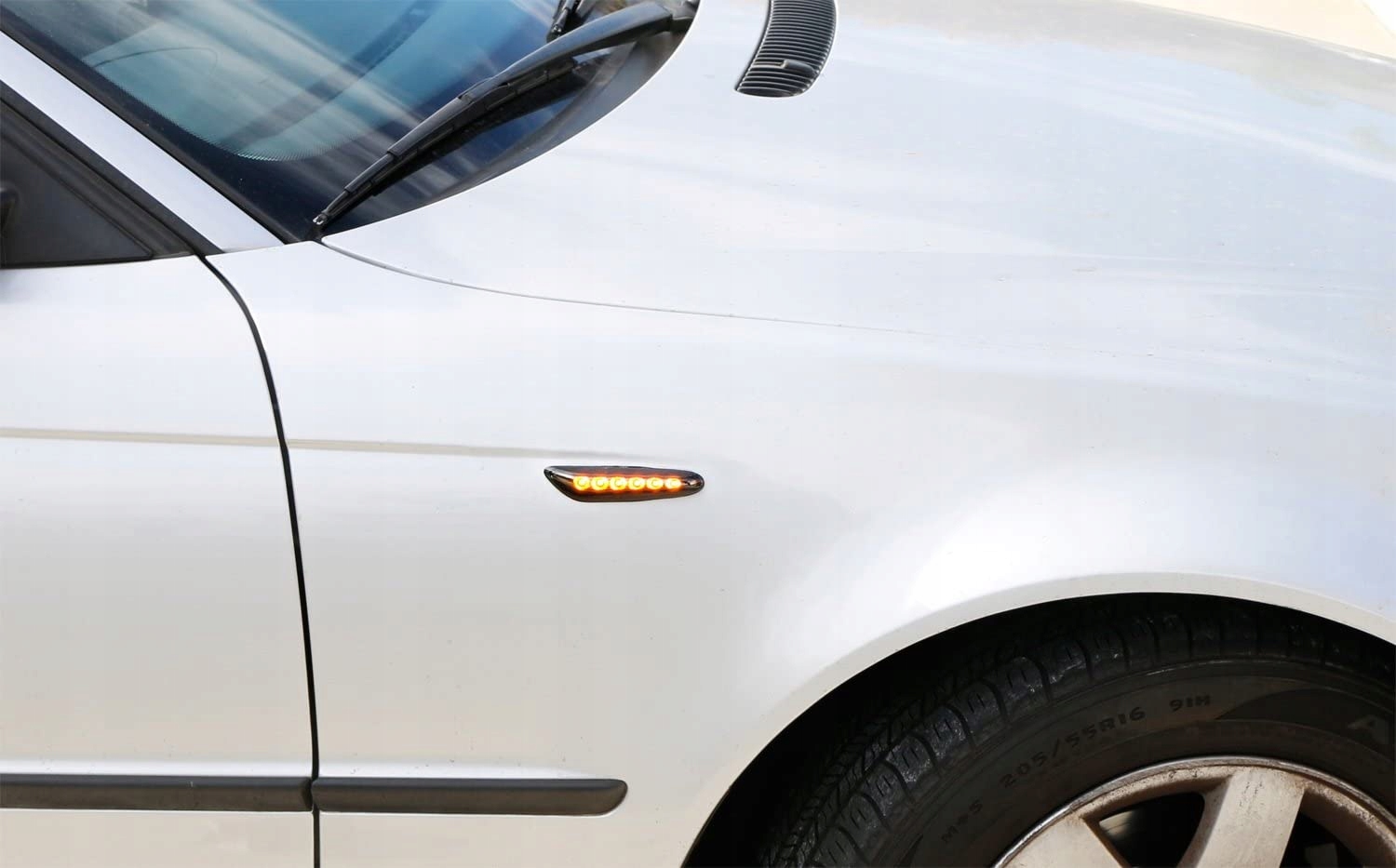Ledowe Migacze BMW E90 E60 E61 E36 E46 lift Strona zabudowy Lewe boczne Prawe boczne