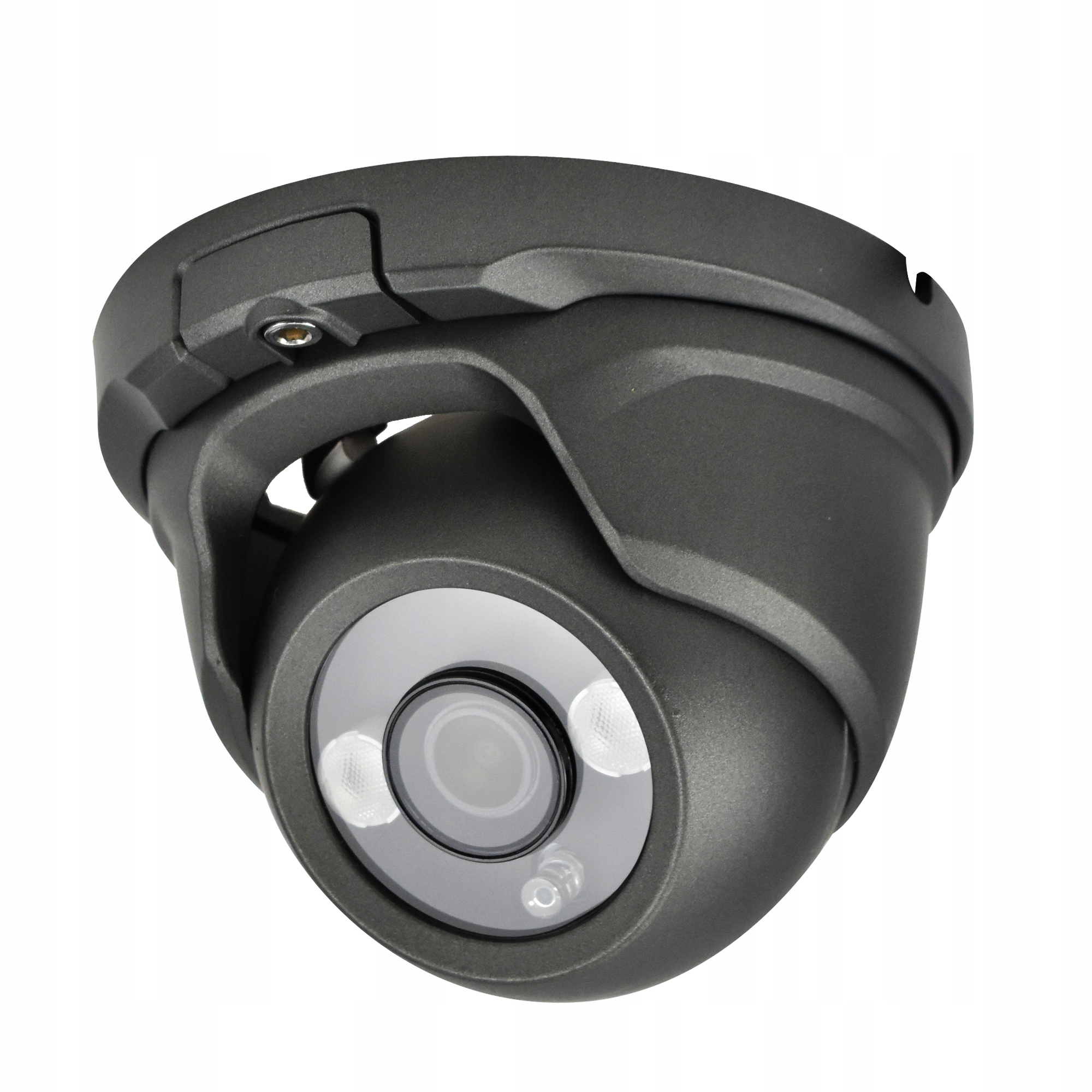 KAMERA ANALOGOWA 8 MPX ZEWNĘTRZNA METALOWA SZARA 4w1 TVI CVI AHD