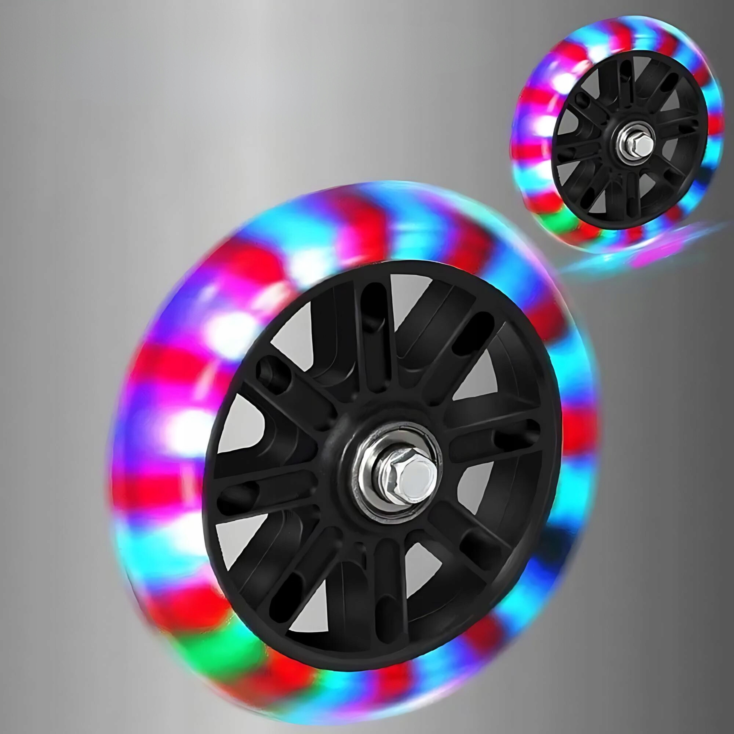 KÓŁKA BOCZNE DO ROWERU DZIECIĘCEGO KOŁA DO ROWERKA ŚWIECĄCE DO NAUKI JAZDY Stan opakowania oryginalne