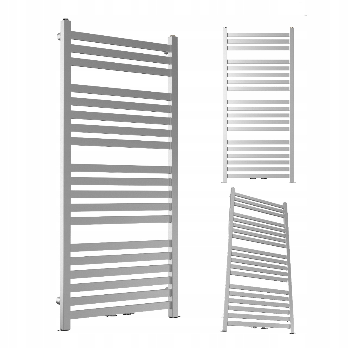 Koupelnový Radiátor Imp-m 1550/430 Stříbrný