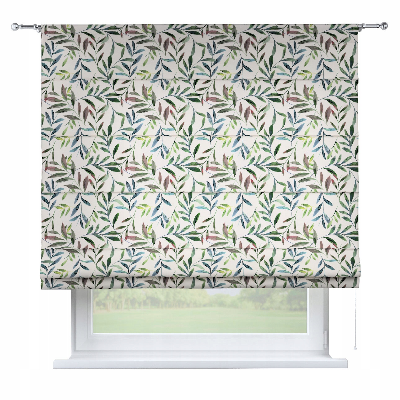 Hotová římská roleta Torino 140 x 180 cm zelená