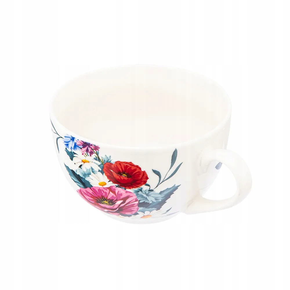 Filiżanka ze spodkiem porcelanowa Altom Design Kwiaty Polskie 250 ml Pojemność 250 ml