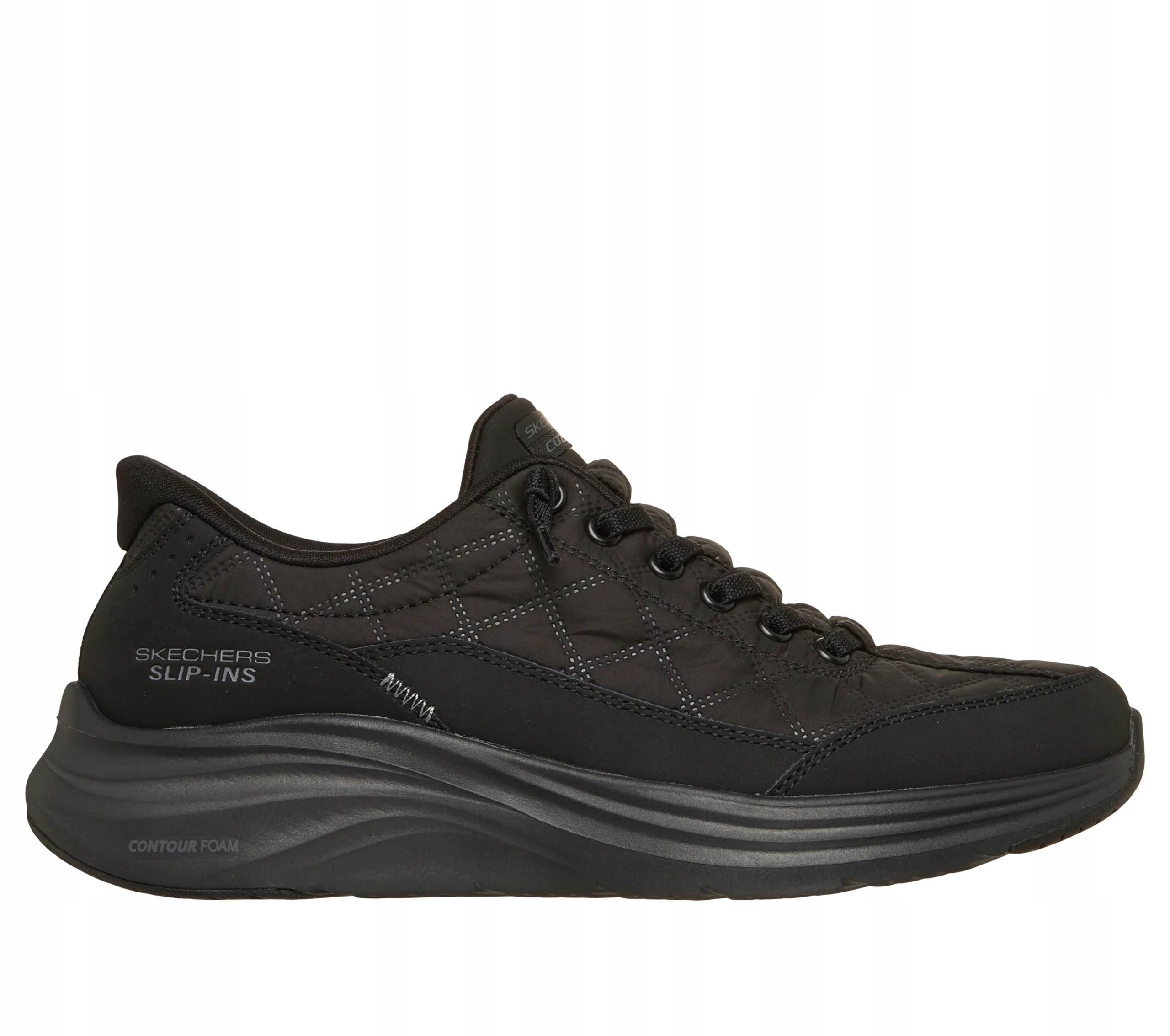 Dámské boty Skechers Slip-ins: Contour Foam Cozy Fit černé 150404 Bbk