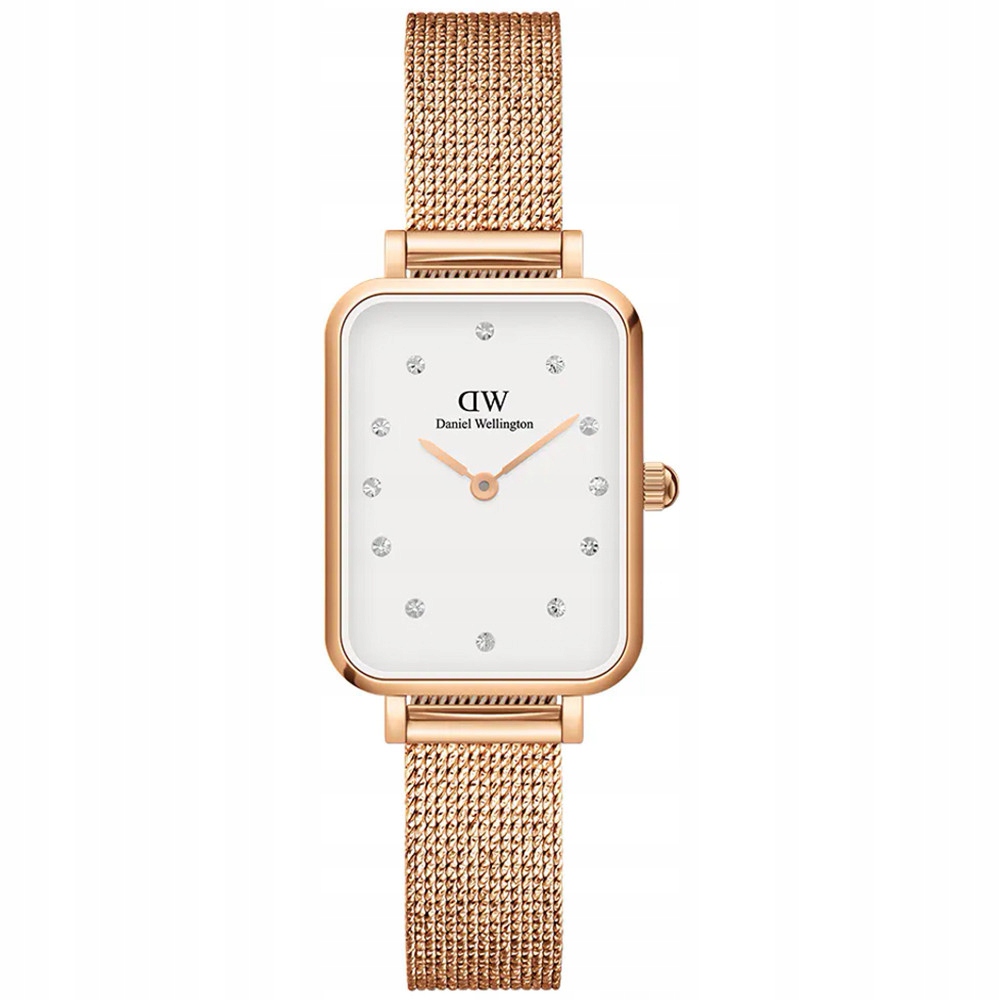 Dámské hodinky Daniel Wellington DW00100527 Zirkony růžové zlato