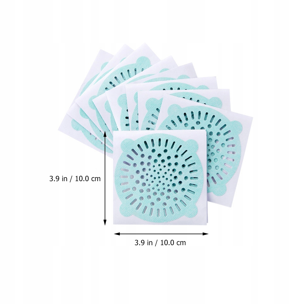 3 TORBY JEDNORAZOWE NAKLEJKI ODPŁYWOWE FILTR DO WŁOSÓW PODŁOGA Marka bez marki