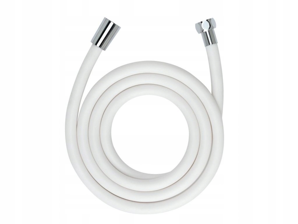 Sprchová hadice 175 cm, bílá, Wenko