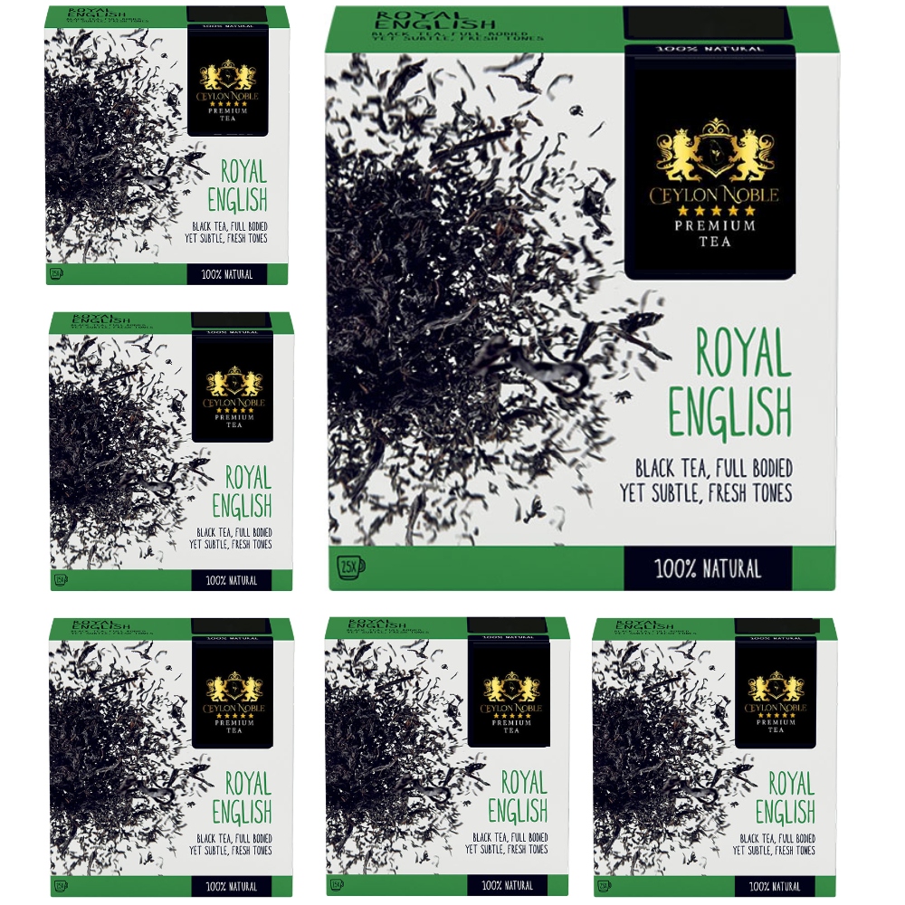Levně Premium Tea Royal English 150 sáčků Čaj listový černý anglický