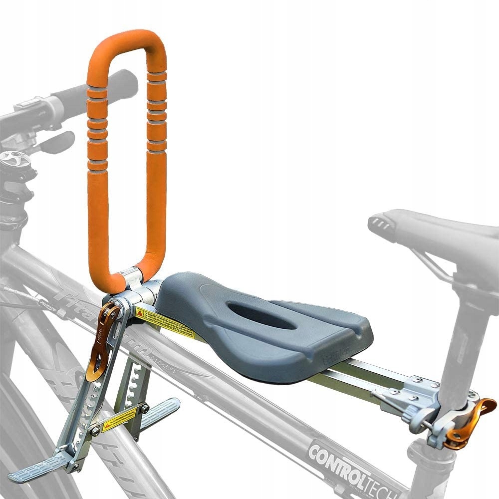 Siodełko fotelik dziecięcy na ramę roweru UrRider BKS-021 Solidny Lekki