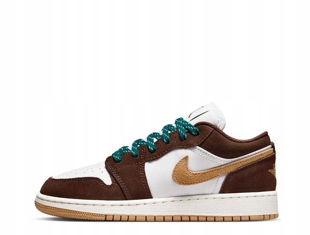 Boty Nike Air Jordan 1 Low „Cacao Wow“ Hnědé Bílé Béžové 40EU