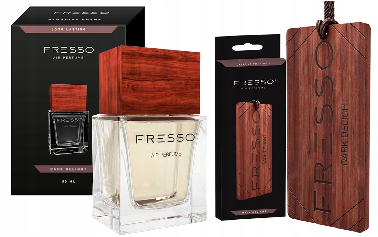 Fresso Dark Delight Perfumy do auta z zawieszką