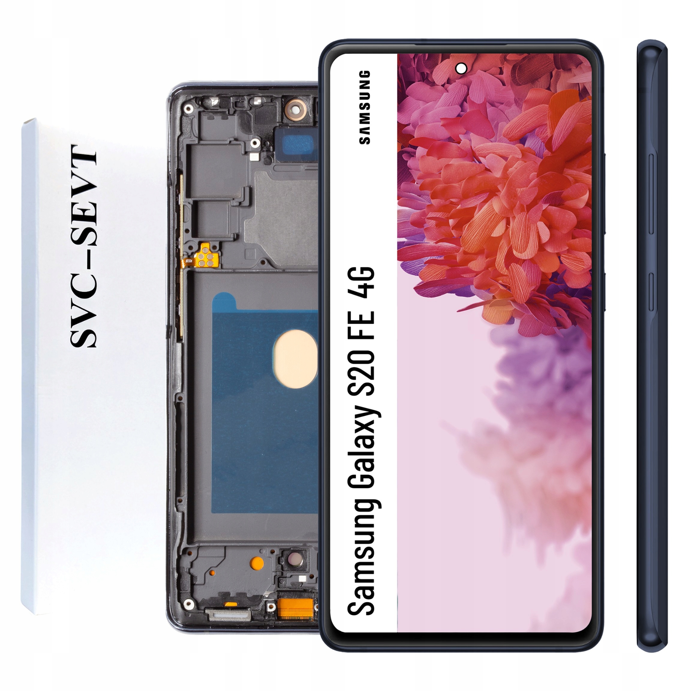 Originál Zila pre Samsung Galaxy S20 Fe 4G Displej s LCD rámčekom Matrica