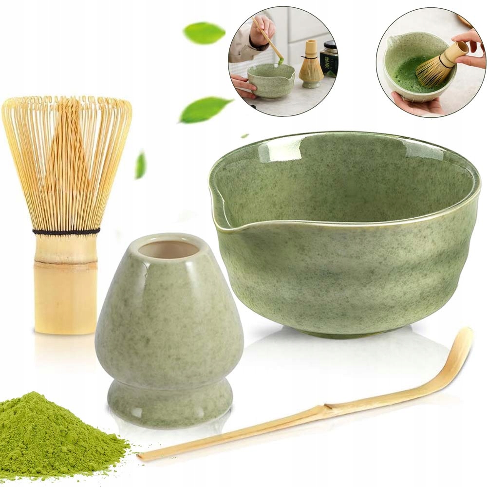 Levně Bambusová Dárková Sada Na Čaj Matchy Chashaku 4 Ks Jako Dárek