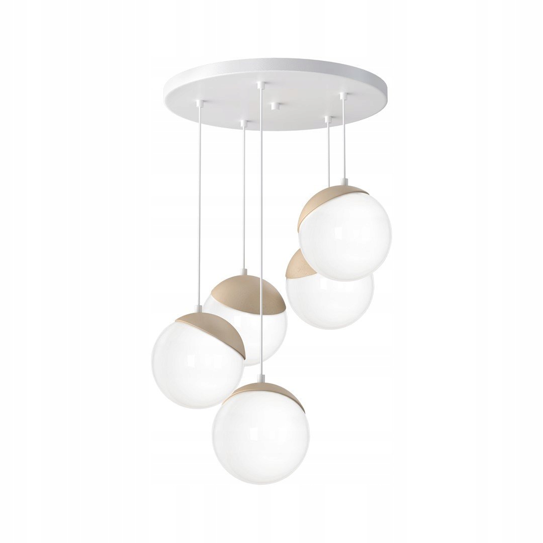 Závesná lampa Sfera Wood MLP5426 Milagro