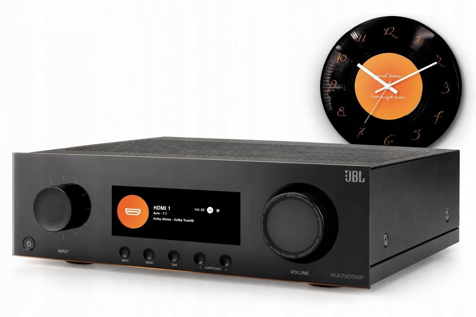 Jbl MA7100HP Síťový Receiver Domácího Kina 7.2 125 Dárek Hodiny