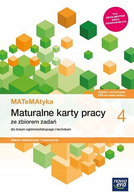MATEMATYKA 4 MATURALNE KARTY PRACY ZAKRES PODSTAWOWY ROZSZERZONY NOWA ERA Rodzaj ćwiczenia, karty pracy